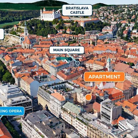 Design 3Br Old Town Apt With Castel & Cathedral View-Free Parking * 브라티슬라바